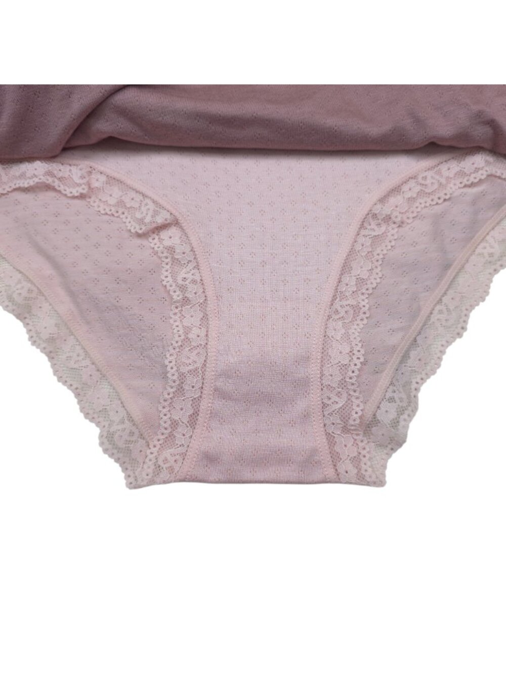 Laura Ashley Womens 5-Pack Super Soft Lace Trim Panties Briefs Size Large - Picture 10 of 15